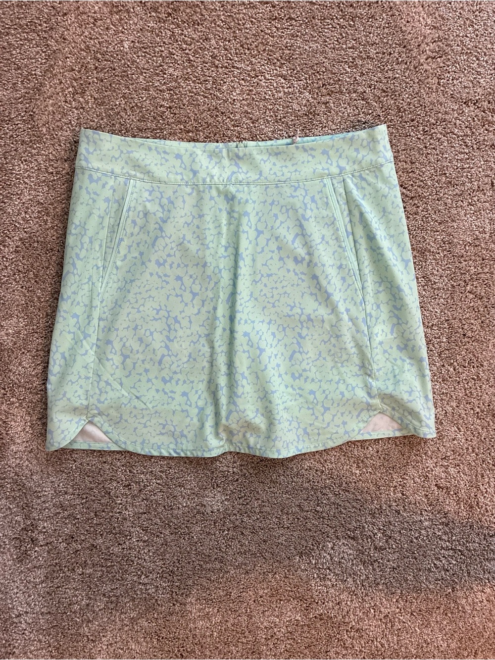 NWT Vineyard Vines Mint Green Patterned Skort